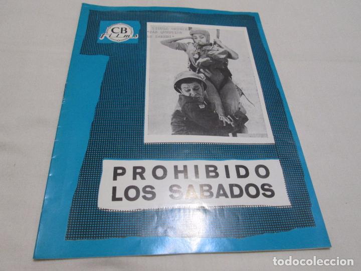 Cinema: PROHIBIDOS LOS SABADOS - ROBERT HIRSCH - CB FILMS