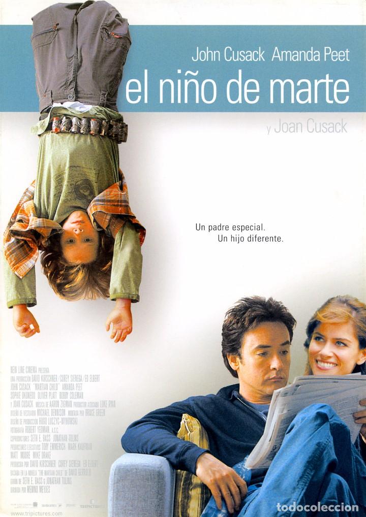 Cine: EL NI&Ntilde;O DE MARTE (GU&Iacute;A ORIGINAL DE LUJO 6 P&Aacute;GINAS CON FOTOS DE SU ESTRENO EN ESPA&Ntilde;A) JOHN CUSACK