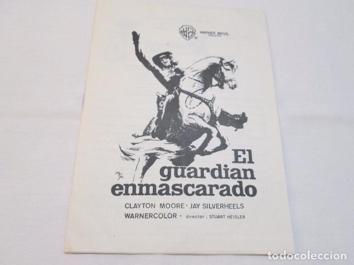 Cinema: EL GUARDIAN ENMASCARADO - CLAYTON MOORE - WARNES BROS
