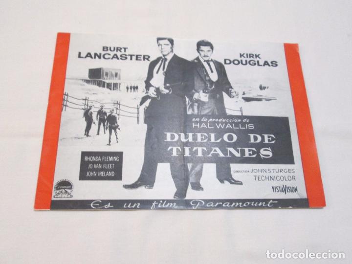 Cine: DUELO DE TITANES - BURT LANCASTER - PARAMOUNT