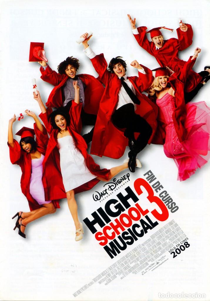 Cine: HIGH SCHOLL MUSICAL 3 (GU&Iacute;A ORIGINAL DOBLE CON FOTOS DE SU ESTRENO EN ESPA&Ntilde;A)