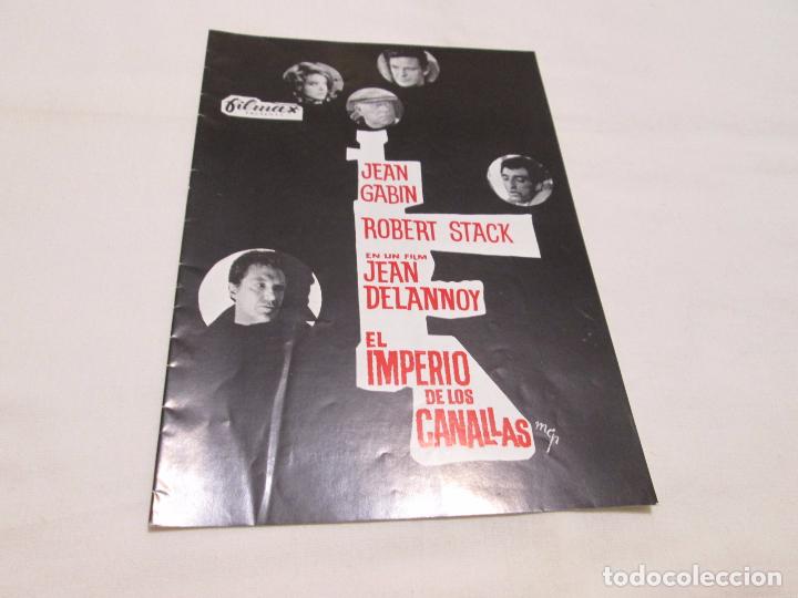 Cine: EL IMPERIO DE LOS CANALLAS - JEAN GABIN - FILMAX