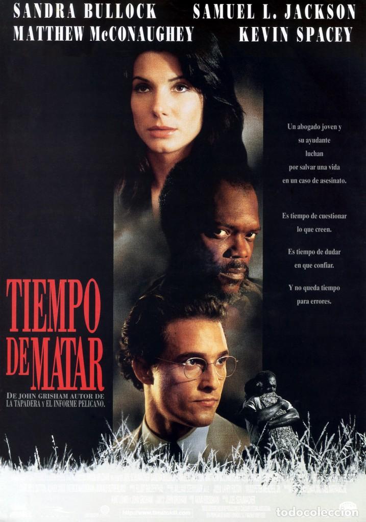 Cine: TIEMPO DE MATAR (GU&Iacute;A ORIGINAL SIMPLE DE SU ESTRENO EN ESPA&Ntilde;A) SANDRA BULLOCK