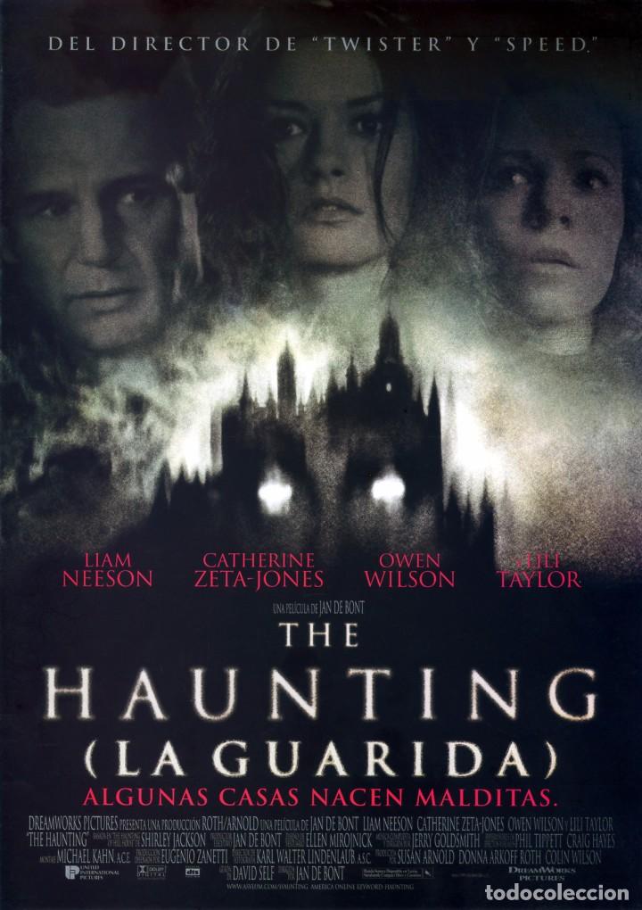 Cine: LA GUARIDA THE HAUNTING (GUIA ORIGINAL DOBLE CON FOTOS DE SU ESTRENO EN ESPA&Ntilde;A) CATHERINE ZETA-JONES