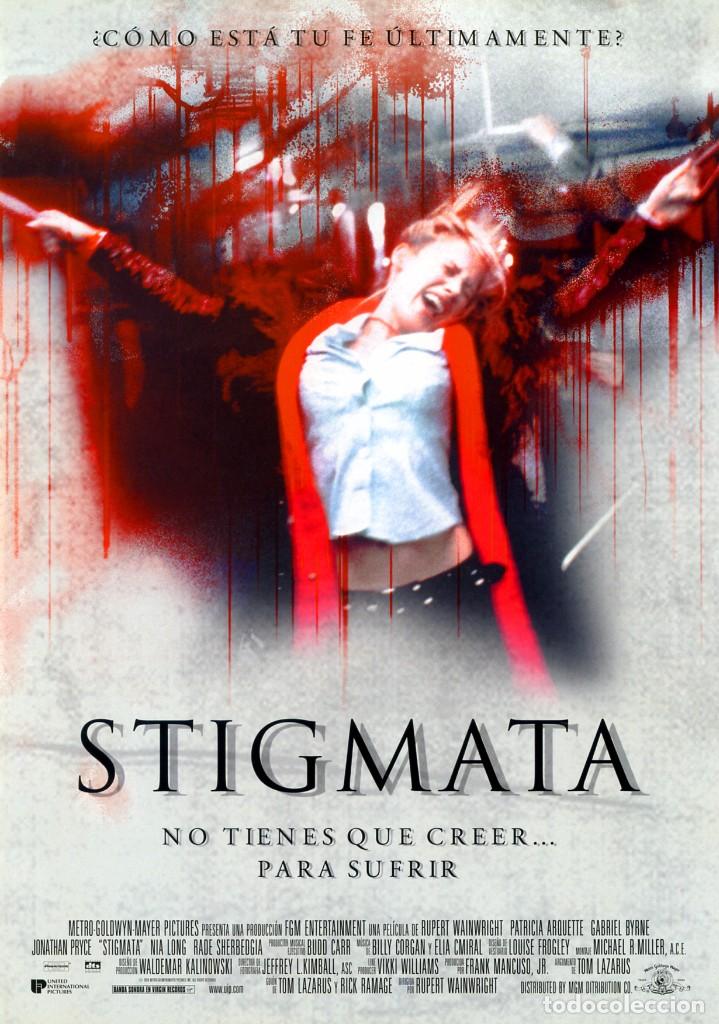 Kino: STIGMATA (GUIA ORIGINAL DOBLE CON FOTOS DE SU ESTRENO EN ESPA&Ntilde;A) TERROR