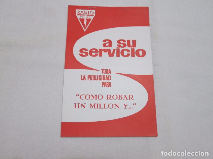 Cinema: COMO ROBAR UN MILLON - AUDREY HEPBURN - RADIO FILMS - A SU SERVICIO