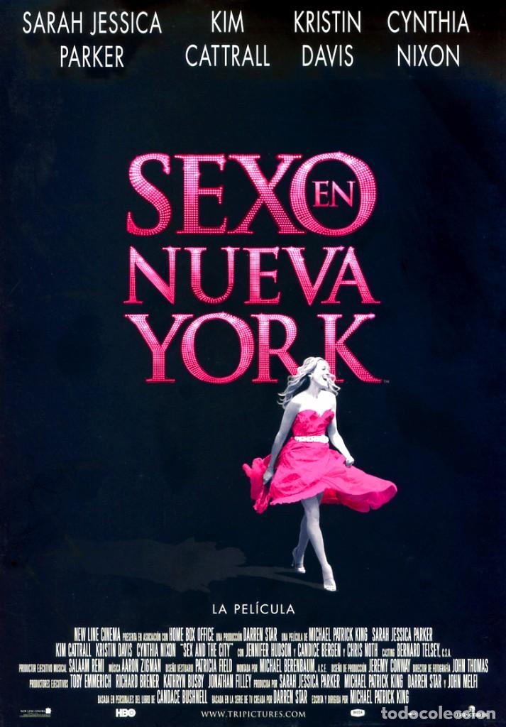 Cine: SEXO EN NUEVA YORK (ESPECTACULAR GU&Iacute;A ORIGINAL DE LUJO 8 P&Aacute;GINAS CON MUCHAS FOTOS A TODO COLOR)