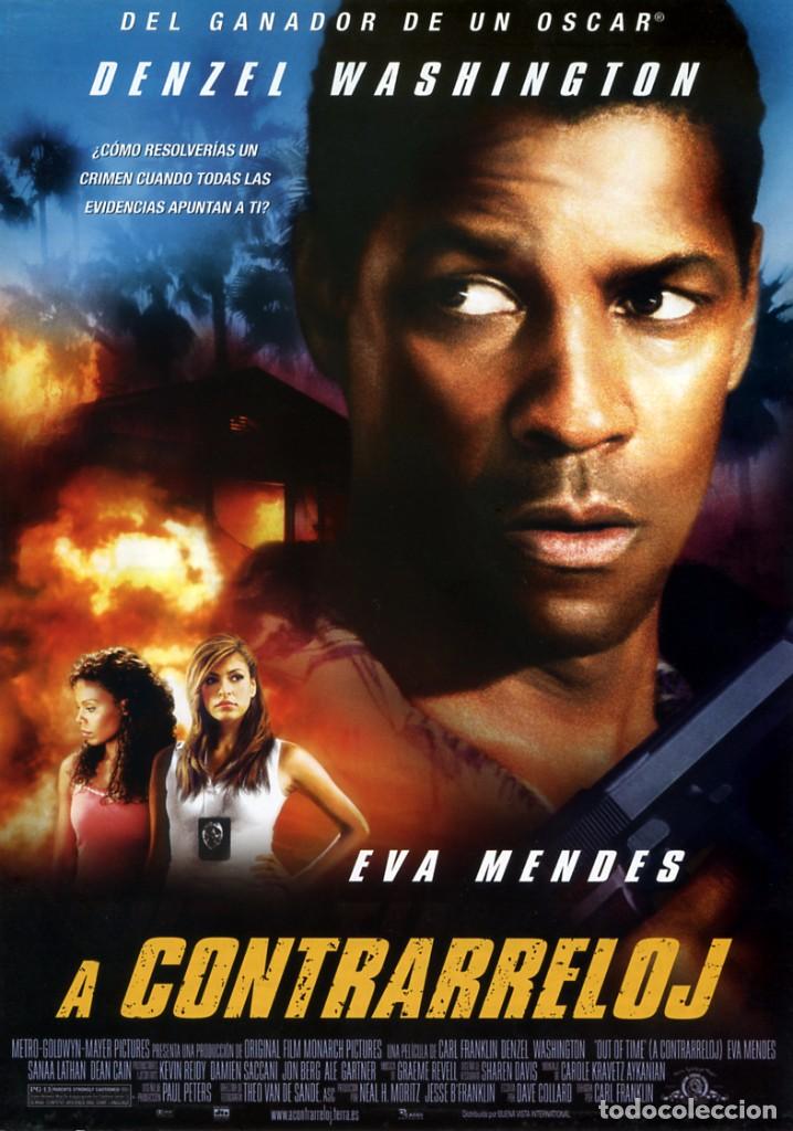 Cin&eacute;ma: A CONTRARRELOJ  (GU&Iacute;A ORIGINAL DOBLE CON FOTOS DE SU ESTRENO) DENZEL WASHINGTON