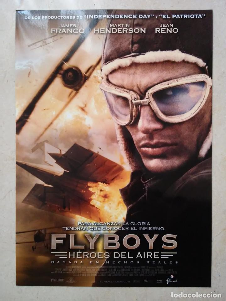 Cine: GUIA ORIGINAL -A4- FLYBOYS HEROES DEL AIRE - GUERRA - JAMES FRANCO - CINE BELICO