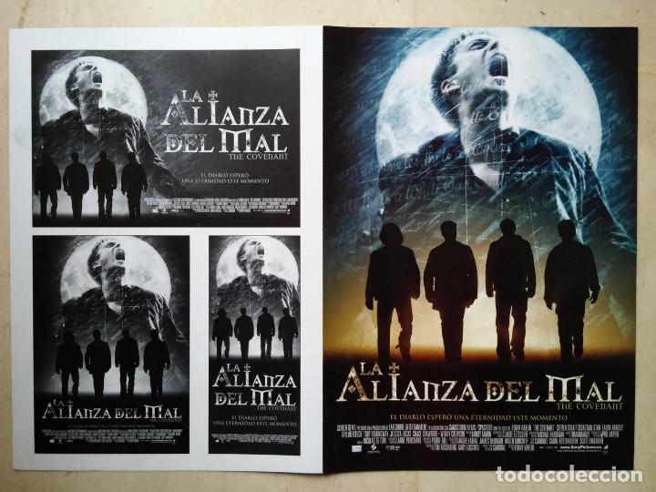 Kino: GUIA ORIGINAL DOBLE -A4- LA ALIANZA DEL MAL - TERROR - GORE