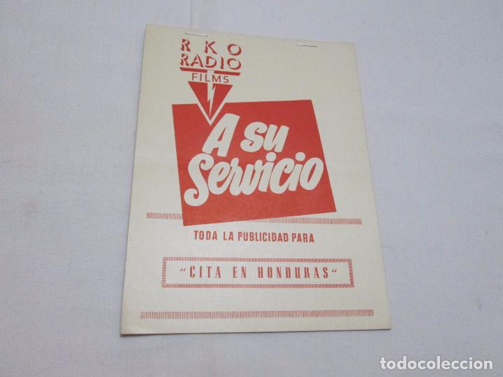 Cinema: CITA EN HONDURAS - GLENN FORD - RKO RADIO FILMS - A SU SERVICIO