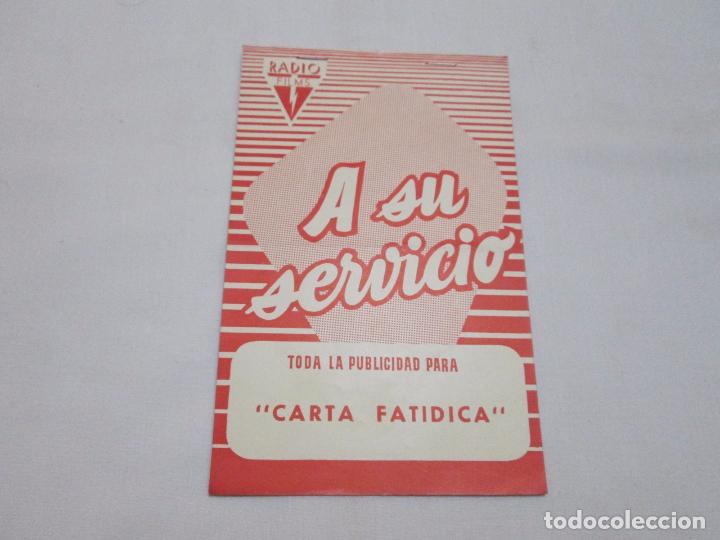 Cinema: CARTA FATIDICA - EDDIE CONSTANTINE - RADIO FILMS - A SU SERVICIO