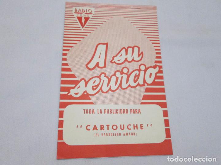 Cine: CARTOUCHE - JEAN PAUL BELMONDO - RADIO FILMS - A SU SERVICIO