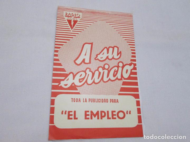 Cinema: EL EMPLEO - SANDRO PANZERI - RADIO FILMS - A SU SERVICIO