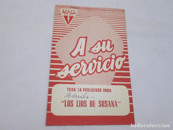 Cinema: LOS LIOS DE SUSANA - EDDIE FISHER - RADIO FILMS - A SU SERVICIO