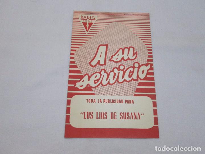 Cinema: LOS LIOS DE SUSANA - EDDIE FISHER - RADIO FILMS - A SU SERVICIO