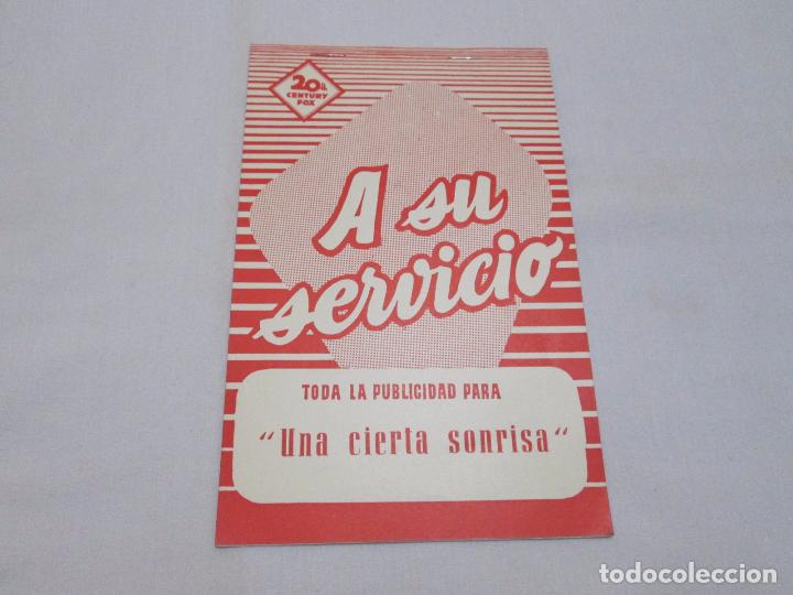 Cinema: UNA CIERTA SONRISA - ROSSANO BRAZZI - 20TH CENTURY FOX - A SU SERVICIO