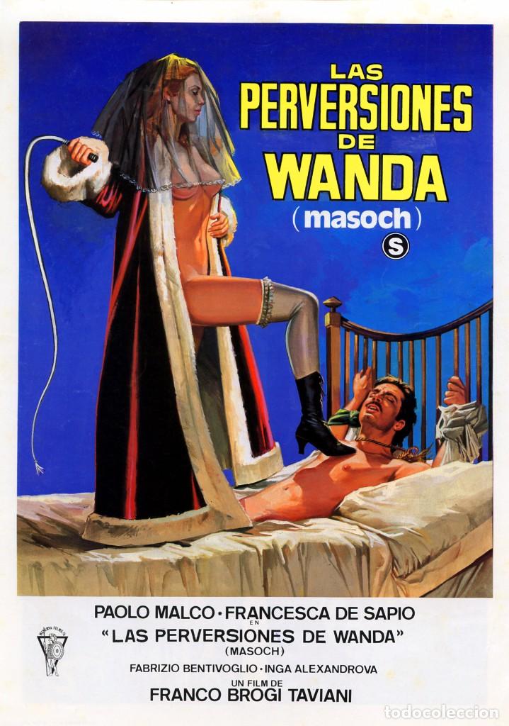 Cinema: LA PERVERSIONES DE  WANDA (GU&Iacute;A ORIGINAL SIMPLE CON FOTOS DE SU ESTRENO EN ESPA&Ntilde;A)