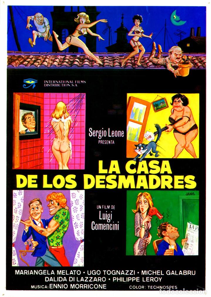 Cinema: LA CASA DE LOS DESMADRES (GU&Iacute;A ORIGINAL SIMPLE DE SU ESTRENO EN ESPA&Ntilde;A) PRODUCTOR SERGIO LEONE