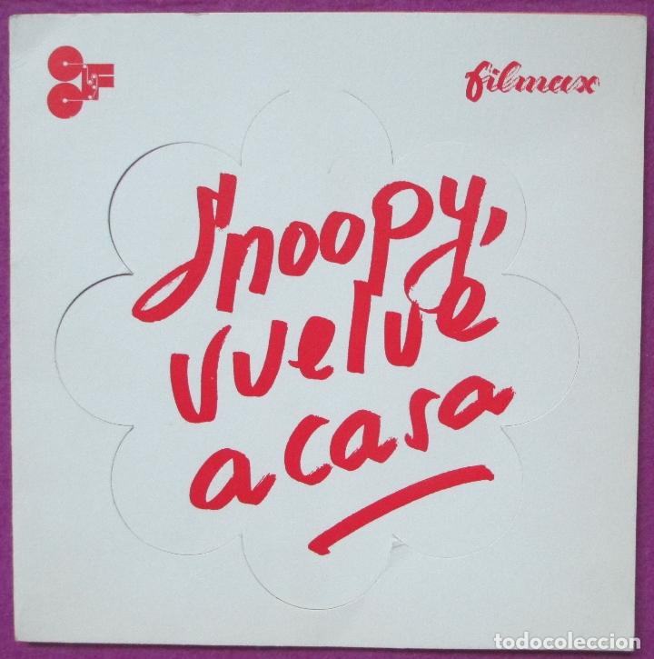 Cine: GUIA PUBLICITARIA, CINE, SNOOPY, VUELVE A CASA, FILMAX, 1972, G6