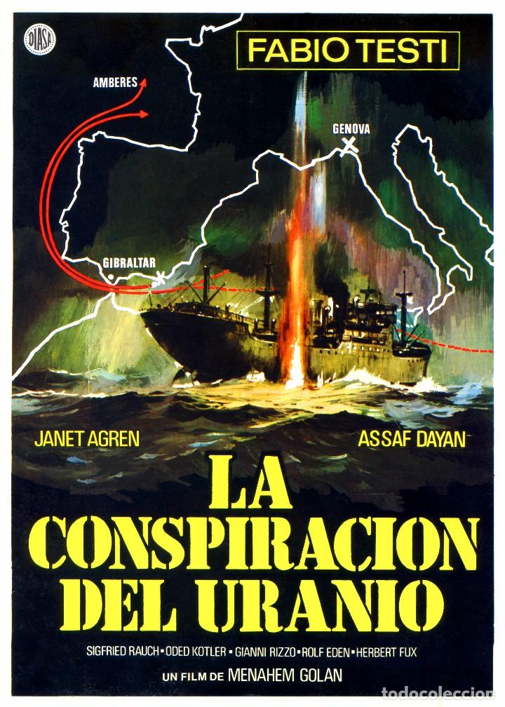 Kino: LA CONSPIRACI&Oacute;N DEL URANO (GU&Iacute;A ORIGINAL DOBLE CON FOTOS DE SU ESTRENO EN ESPA&Ntilde;A) FABIO TESTI