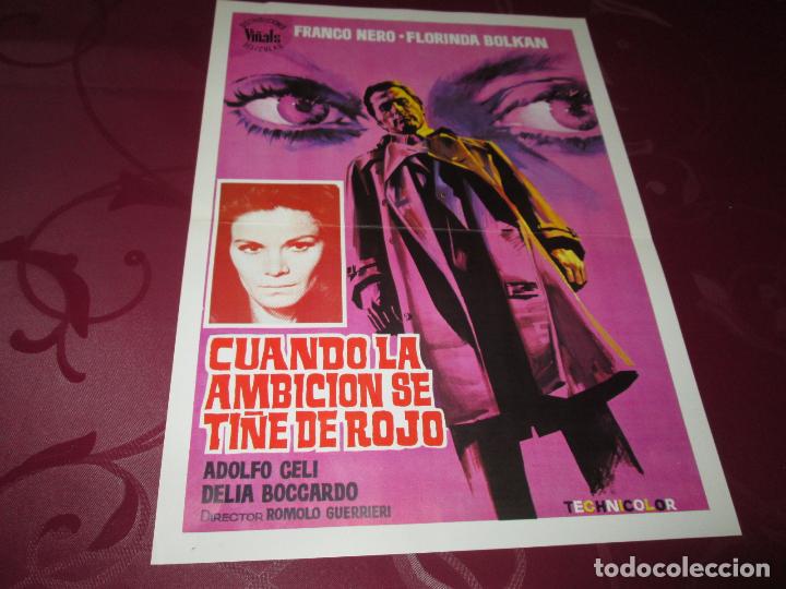 Cine: CUANDO LA AMBICION SE TI&Ntilde;E DE ROJO - FRANCO NERO - VI&Ntilde;ALS