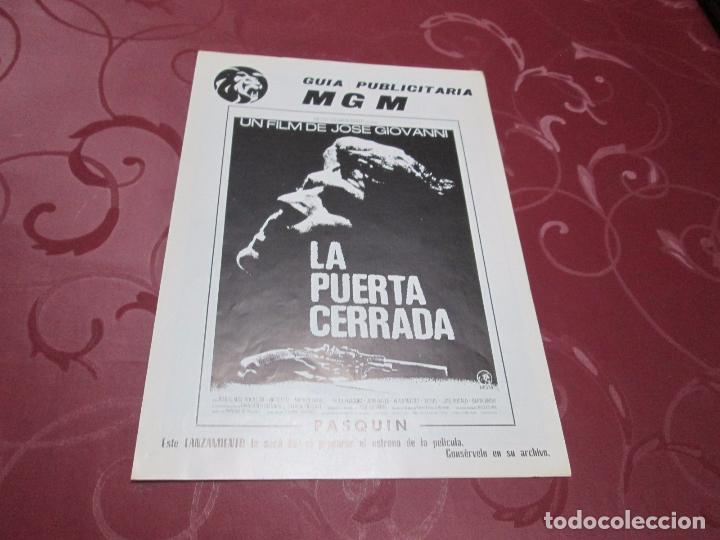 Cine: LA PUERTA CERRADA - JEAN-CLAUDE BOUILLON - MGM