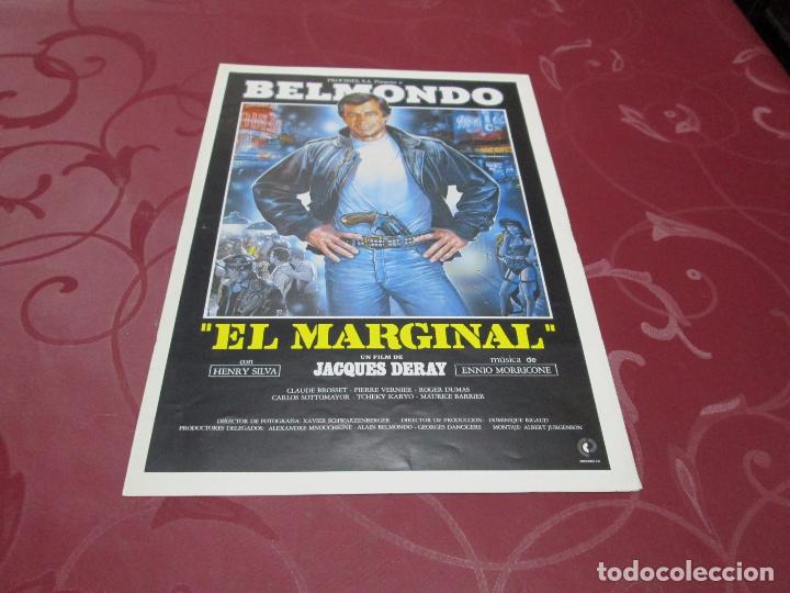 Cine: EL MARGINAL - JEAN PAUL BELMONDO - PROCINES