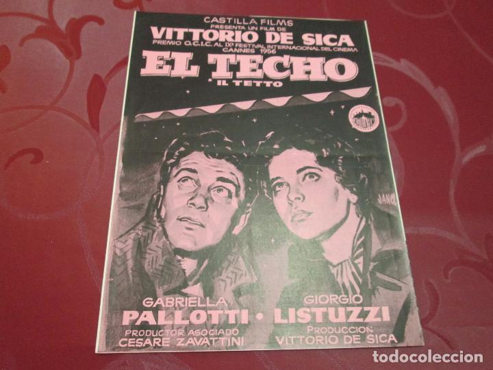 Cinema: EL TECHO - VITTORIO DE SICA - CASTILLA FILMS