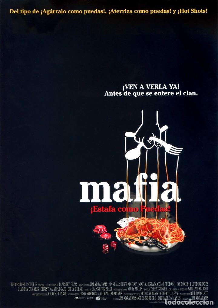 Cine: MAFIA &iexcl;ESTAFA COMO PUEDAS! (GU&Iacute;A ORIGINAL DOBLE CON FOTOS DE SU ESTRENO EN ESPA&Ntilde;A)