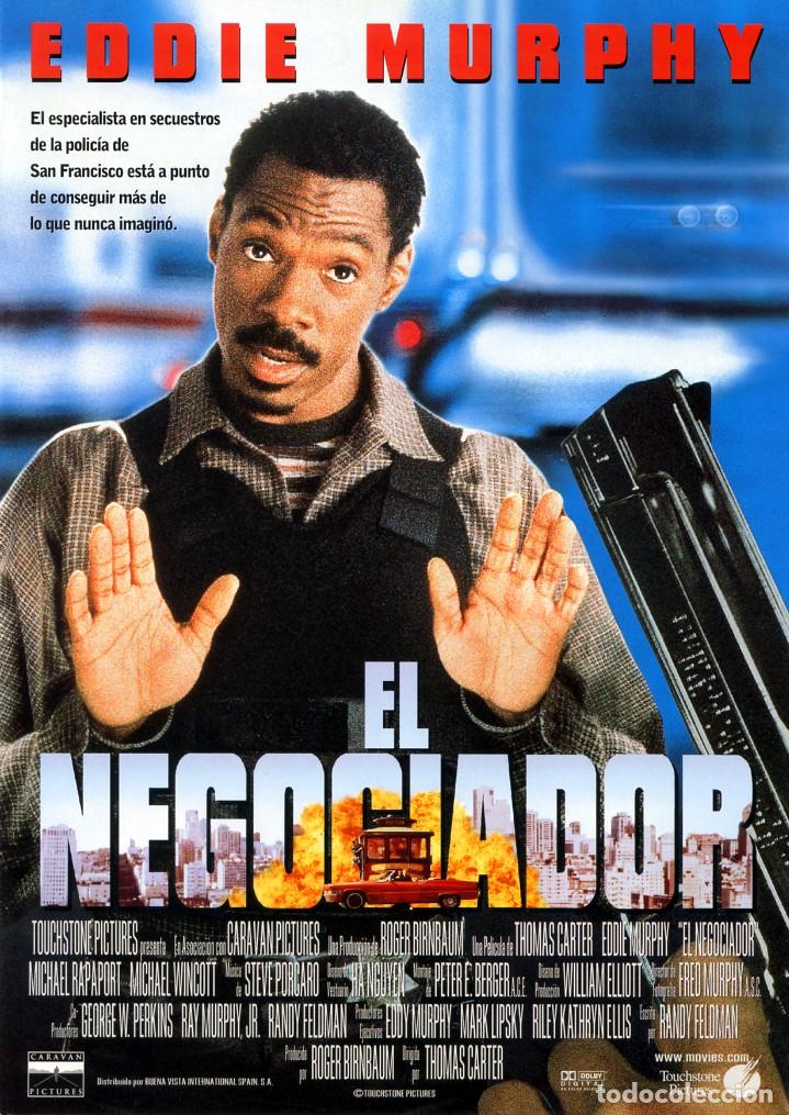 Cinema: EL NEGOCIADOR (GU&Iacute;A ORIGINAL DOBLE CON FOTOS DE SU ESTRENO EN ESPA&Ntilde;A) EDDIE MURPHY