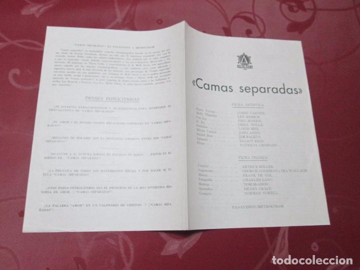 Cinema: CAMAS SEPARADAS - JAMES GARNER - DELTA FILMS