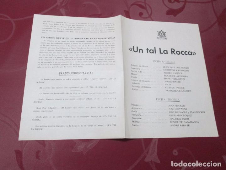 Cinema: UN TAL LA ROCCA - JEAN PAUL BELMONDO - DELTA FILMS