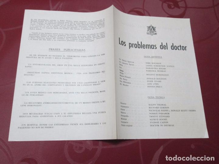 Cinema: LOS PROBLEMAS DEL DOCTOR - DIRK BOGARDE - DELTA FILMS