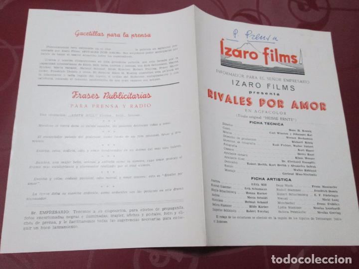 Cinema: RIVALES POR AMOR - EDITH MILL - IZARO FILMS
