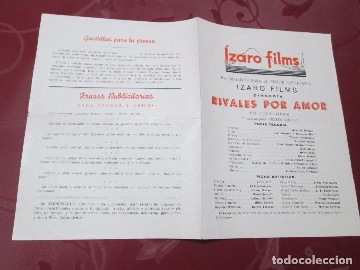 Cinema: RIVALES POR AMOR - EDITH MILL - IZARO FILMS