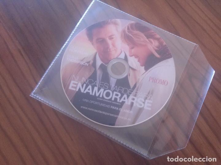 Cinema: NUNCA ES TARDE PARA  ENAMORARSE. GUIA PUBLICITARIA EN DVD. EN FUNDA. BUEN ESTADO. RARO