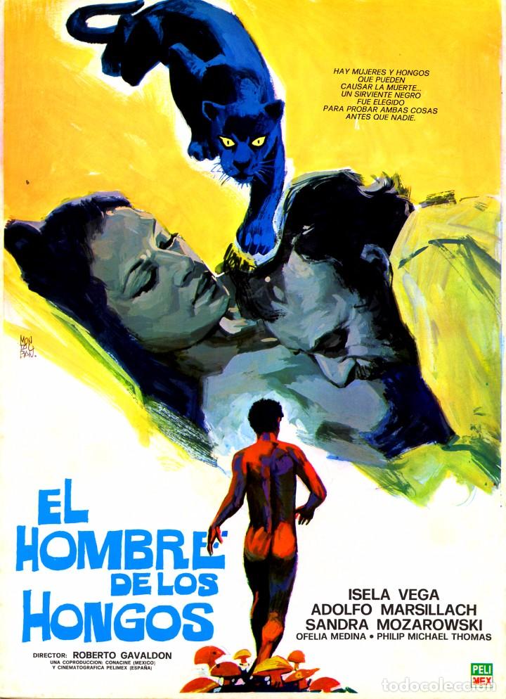 Cine: EL HOMBRE DE LOS HONGOS (GU&Iacute;A ORIGINAL SIMPLE DE SU ESTRENO EN ESPA&Ntilde;A)
