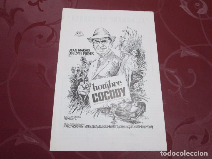 Cinema: EL HOMBRE DE COCODY - JEAN MARAIS - CB FILMS