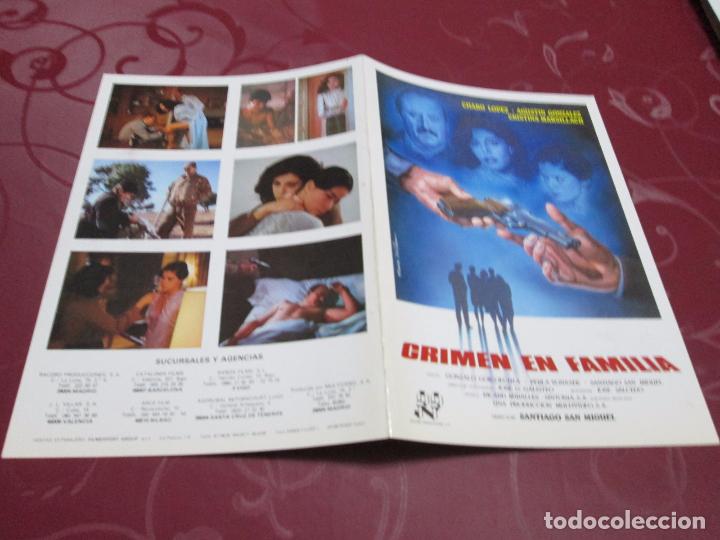 Cin&eacute;ma: CRIMEN EN FAMILIA - CHARO LOPEZ - RACORD PRODUCCIONES