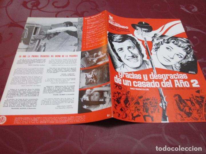 Cinema: GRACIAS Y DESGRACIAS DE UN CASADO DEL A&Ntilde;O 2 - JEAN PAUL BELMONDO- INTERPENINSULAR FILMS