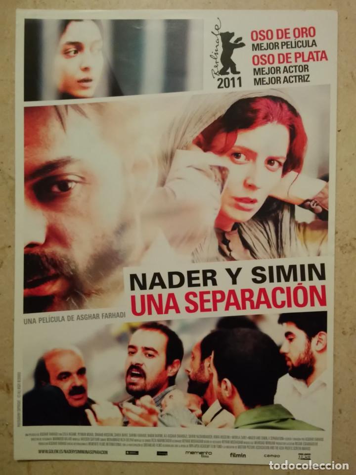 Cine: GUIA ORIGINAL -A4 - NADER Y SIMIN UNA SEPARACION - CINE MEDIO ORIENTE - Leila Hatami
