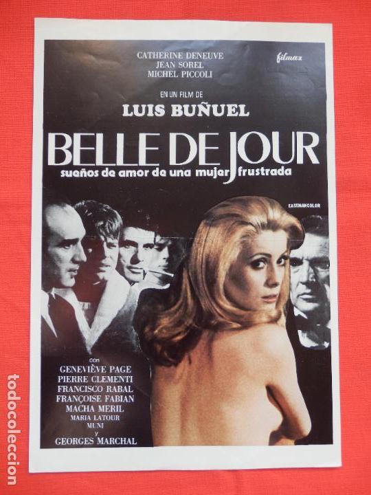 Cine: belle de jour, impecable guia sencilla, catherine deneuve jean sorel luis bu&ntilde;uel