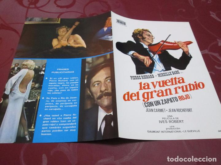 Cinema: LA VUELTA DEL GRAN RUBIO - PIERRE RICHARD - FILMS