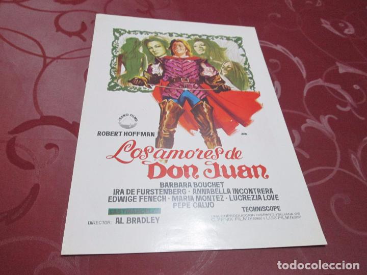 Cin&eacute;ma: LOS AMORES DE DON JUAN - ROBERT HOFFMAN - IZARO FILMS