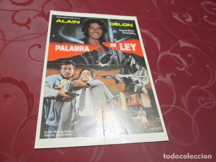 Cin&eacute;ma: PALABRA DE LEY - ALAIN DELON - NUEVO MUNDO