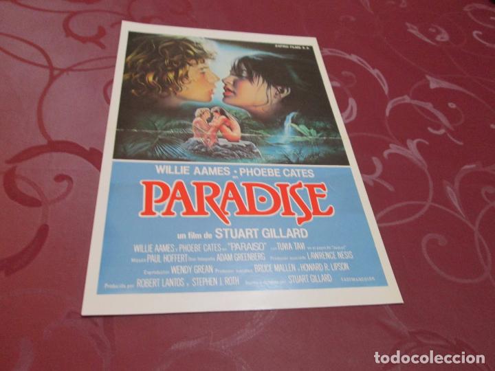 Cin&eacute;ma: PARADISE - WILLIE AAMES - ZAFIRO FILMS