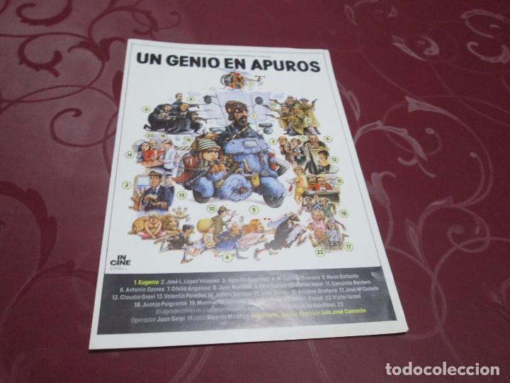 Cin&eacute;ma: UN GENIO EN APUROS - JOSE LUIS LOPEZ VAZQUEZ - IN CINE