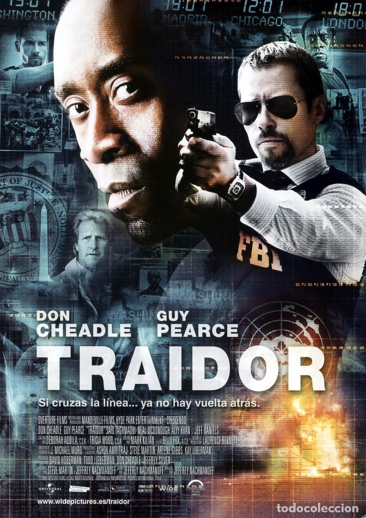 Cinema: TRAIDOR (GU&Iacute;A ORIGINAL SIMPLE CON FOTOS DE SU ESTRENO EN ESPA&Ntilde;A)