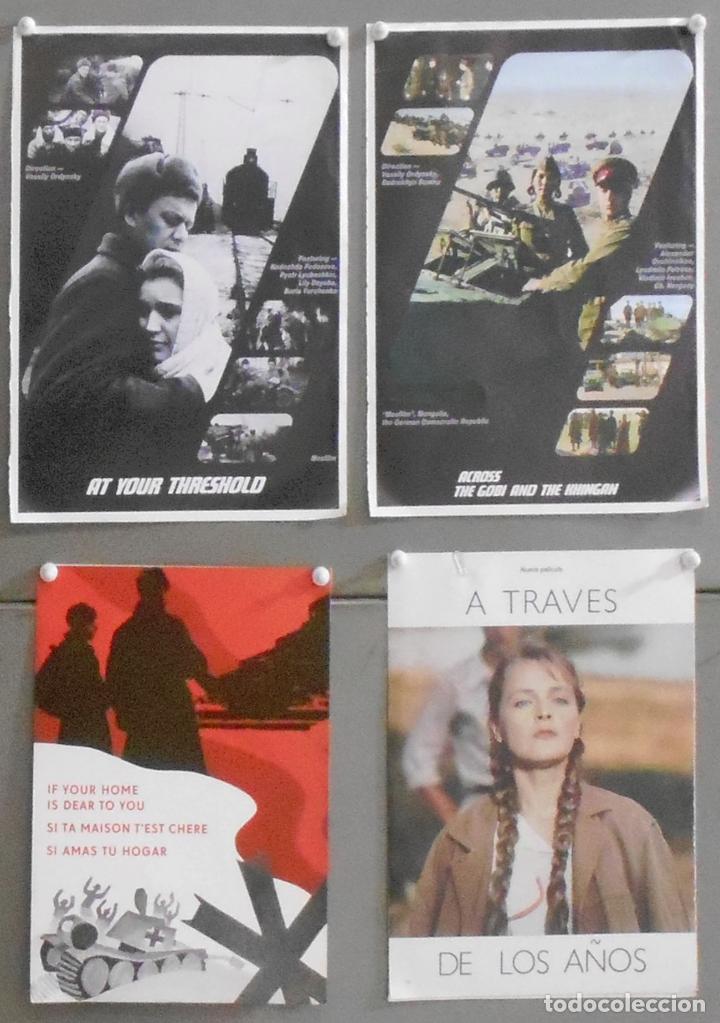 Cine: G7386 VASILI ORDINSKI GUIA ORIGINAL RUSA ESTRENO + HOJAS DE CATALOGO